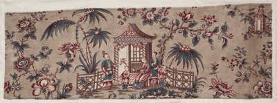 Chinoiserie Design, begyndelsen af 1800-tallet. af Unbekannt