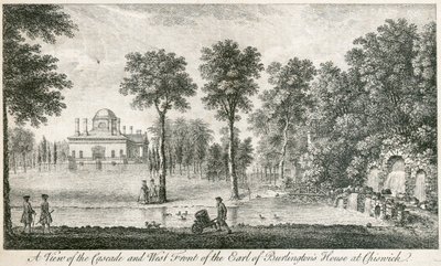 Chiswick House, Hounslow, London, 1750 af Unbekannt
