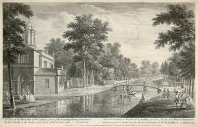 Chiswick House, Hounslow, London, 1750 af Unbekannt