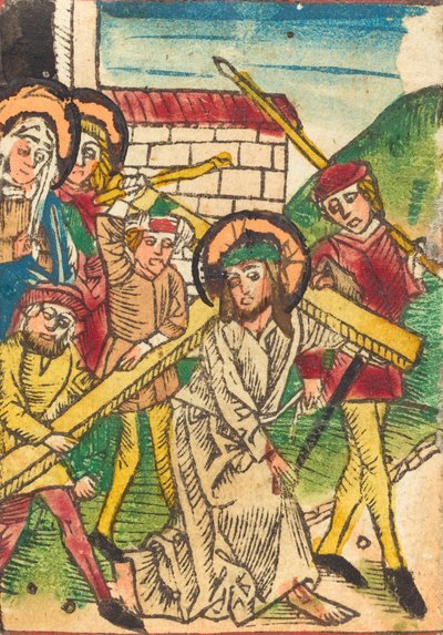 Kristus der bærer korset, ca. 14701480. af Unbekannt