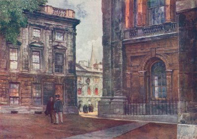 Christ Church - Peckwater Quadrangle, 1906 af Unbekannt