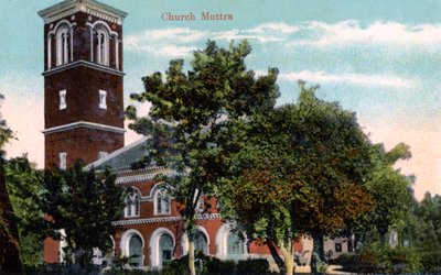 Christ Church, Muttra, Indien, 20. århundrede af Unbekannt