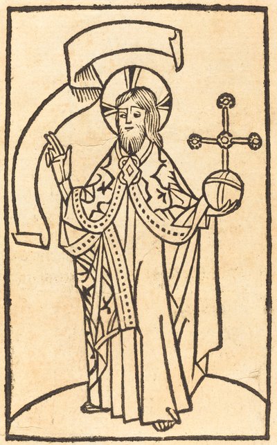 Kristus før Salvatore, ca. 1475. af Unbekannt