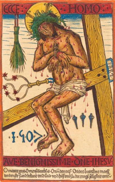 Kristus som sorgens mand, 1507. af Unbekannt
