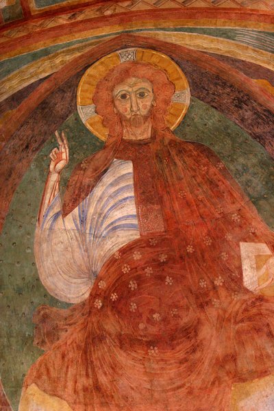 Kristus i herlighed. Nevers katedral Nevers Frankrig af Unbekannt