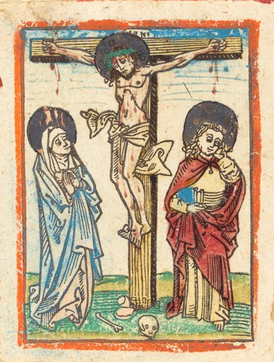 Kristus på korset, 14801490. af Unbekannt