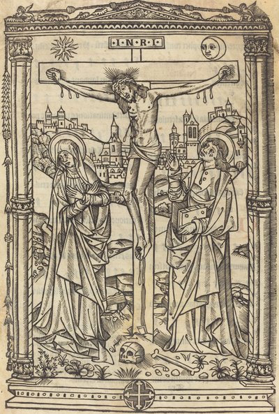 Kristus på korset, ca. 1490. af Unbekannt