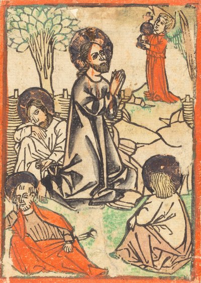 Christus am Ölberg, ca. 1460 von Unbekannt