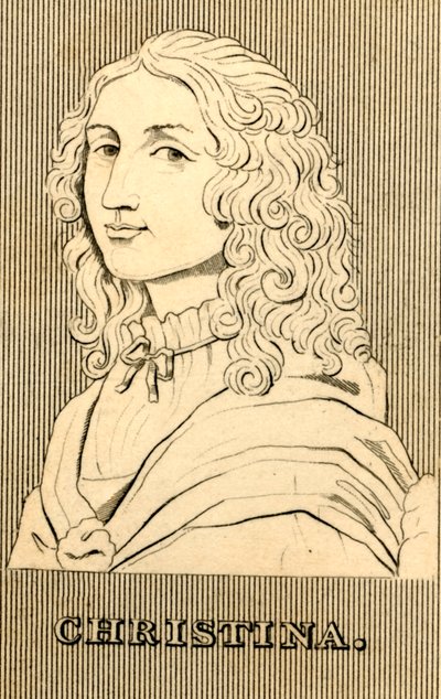 Christina, 1626-1689, 1830. af Unbekannt