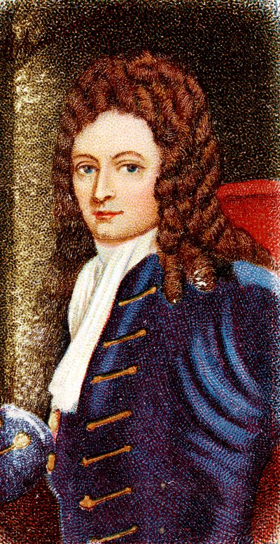 Christopher Wren, engelsk arkitekt, matematiker og fysiker, begyndelsen af det 20. århundrede af Unbekannt