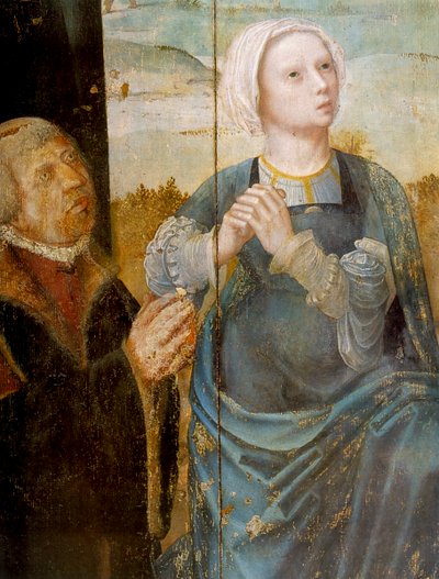 Christs Passion, detalje fra altertavlen af St. Antony, 1500-tallet af Unbekannt