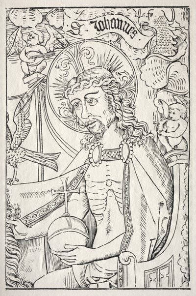 Kristus i halv længde, ca. 1480. af Unbekannt