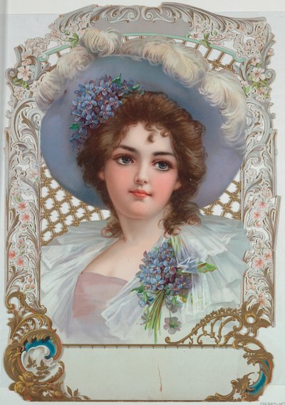 Chromolithograph Print, reklameplakat af Unbekannt