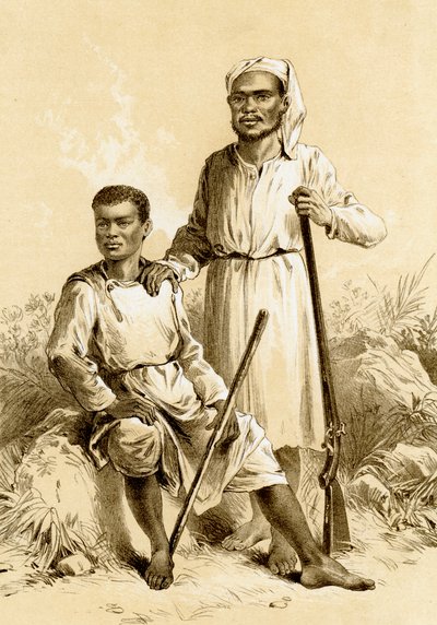 Chuma og Susi, 1800-tallet af Unbekannt
