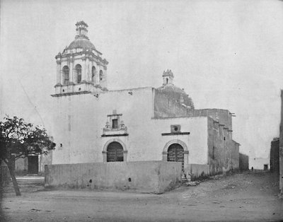 Church of Guadaloupe, Chihuahua, Mexico, c1897. af Unbekannt