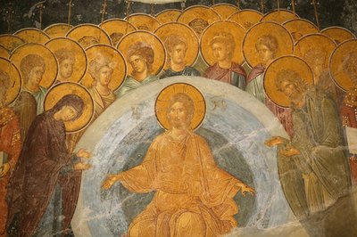 Kirken St. Frelser af Chora. Sidste dom Istanbul Turquie af Unbekannt