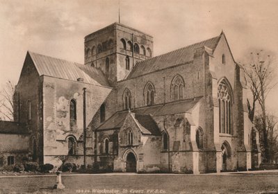 Church of the Hospital of St Cross, Winchester, Hampshire, begyndelsen af det 20. århundrede af Unbekannt