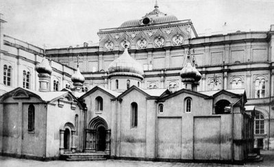 Frelserens kirke i skoven, i Kreml, Moskva, Rusland af Unbekannt