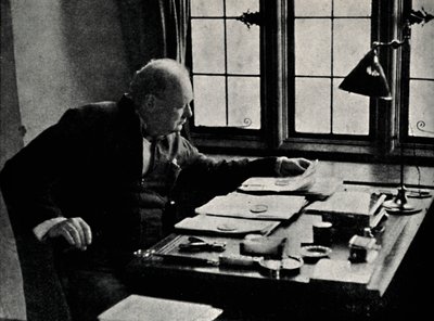 Churchill på arbejde, 1940