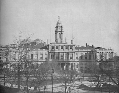 Rådhuset, New York, c1897. af Unbekannt