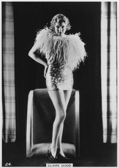 Claire Dodd, amerikansk filmskuespillerinde, c1938 af Unbekannt