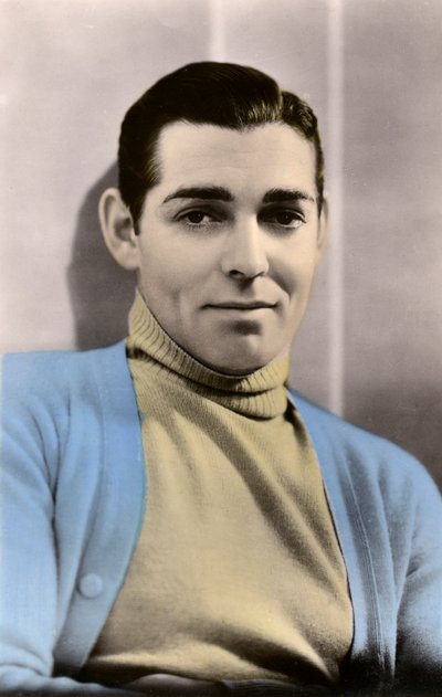 Clark Gable 1901-1960, amerikansk skuespiller, 20. århundrede af Unbekannt