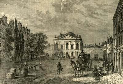 Clerkenwell Green i 1789, c1872. af Unbekannt