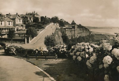 Cliff Road, Shanklin, I.W., c1920. af Unbekannt