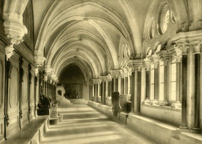 Kloster, Heiligenkreuz Abbey, Nedre Østrig, c1935. af Unbekannt