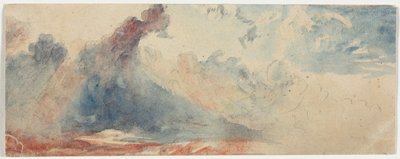 Cloud Study, 1800-tallet. af Unbekannt