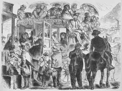 Busser til feriesteder og hoteller, c1859, 1938 af Unbekannt