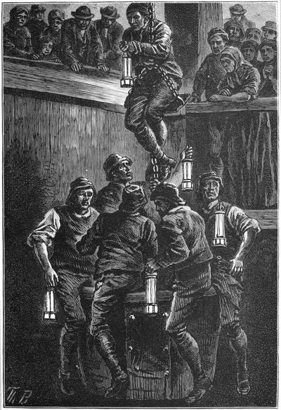 Kulmineulykke, Seaham Colliery, County Durham, 1880 c1895 af Unbekannt