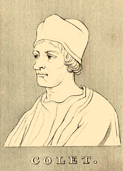 Colet, 1467-1519, 1830. af Unbekannt