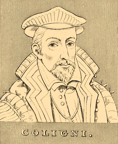 Coligni, 1519-1572, 1830. af Unbekannt