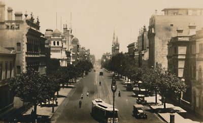 Collins Street, Melbourne, Australien, c1920