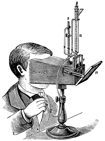 Kolorimeter, efter et design af Labilliardiere med modifikationer af Salleron, 1871 af Unbekannt