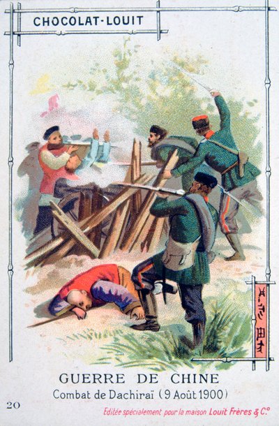 Kamp ved Dachirai, Kina, Boxer Rebellion, 9. august 1900 af Unbekannt