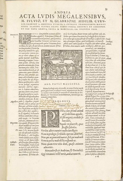 Komedier af Terence af Jean de Roigny, 1552. af Unbekannt