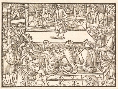 Komedier af Terence af Jean de Roigny, 1552. af Unbekannt
