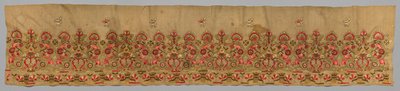 Komplet skørtekant, 1700-tallet. af Unbekannt