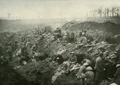 Consolidating A Captured Position, 1919. af Unbekannt