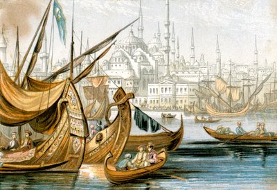 Konstantinopel, Tyrkiet, 1800-tallet af Unbekannt