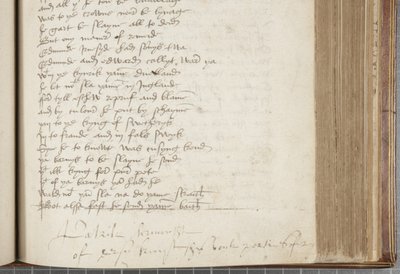 Kopi af Chronicle Andrew af Wyntoun, Fol 224 recto, detalje, ca. 1550 (blæk på papir) af Unbekannt
