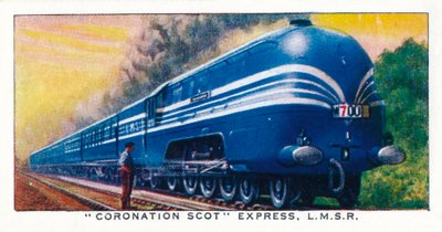 Coronation Scot Express, L.M.S.R., 1938 af Unbekannt