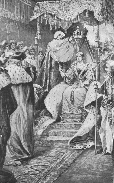 Kroning af dronning Victoria, 28. juni 1838, 1901. af Unbekannt