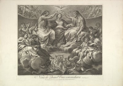 Jomfruens kroning, 1741. af Unbekannt