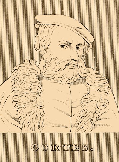 Cortes, 1485-1547, 1830. af Unbekannt