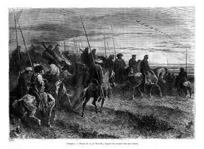 Kosakker, 1886 af Unbekannt