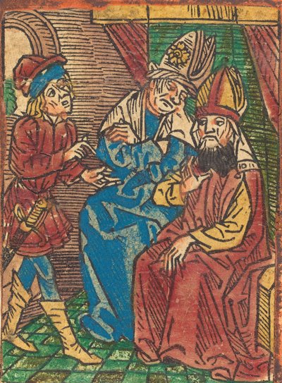 Ypperstepræsternes råd, ca. 1490. af Unbekannt