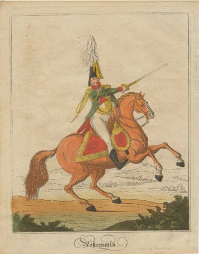 Grev Fjodor Vasilyevich Rostopchin 1763-1826, 1812 af Unbekannt